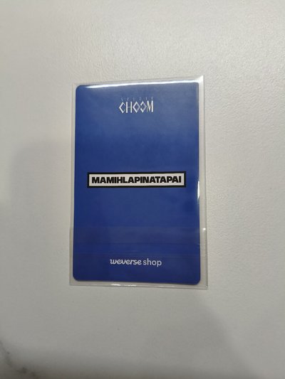 🔴MAMIHLAPINATAPAI wvs 特典卡 studio choom A ver.