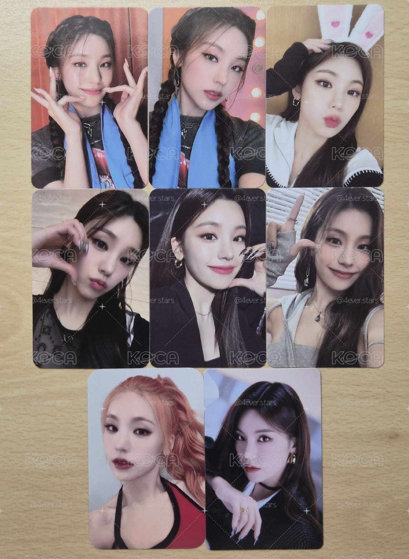 Itzy Yeji禮志 小卡 特典卡