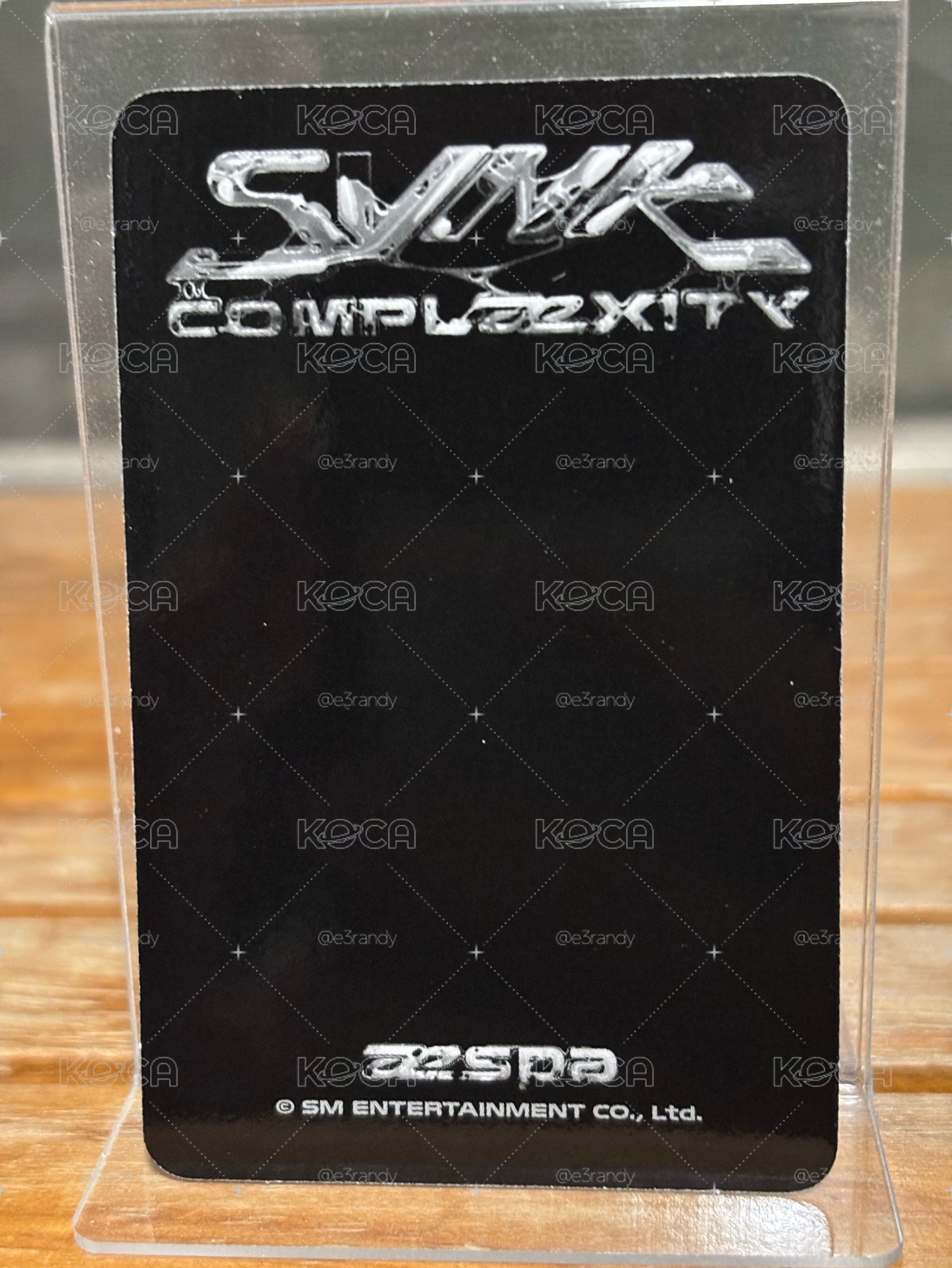 金旼炡 Winter SYNK:COMPLaeXITY 四巡 隨機卡