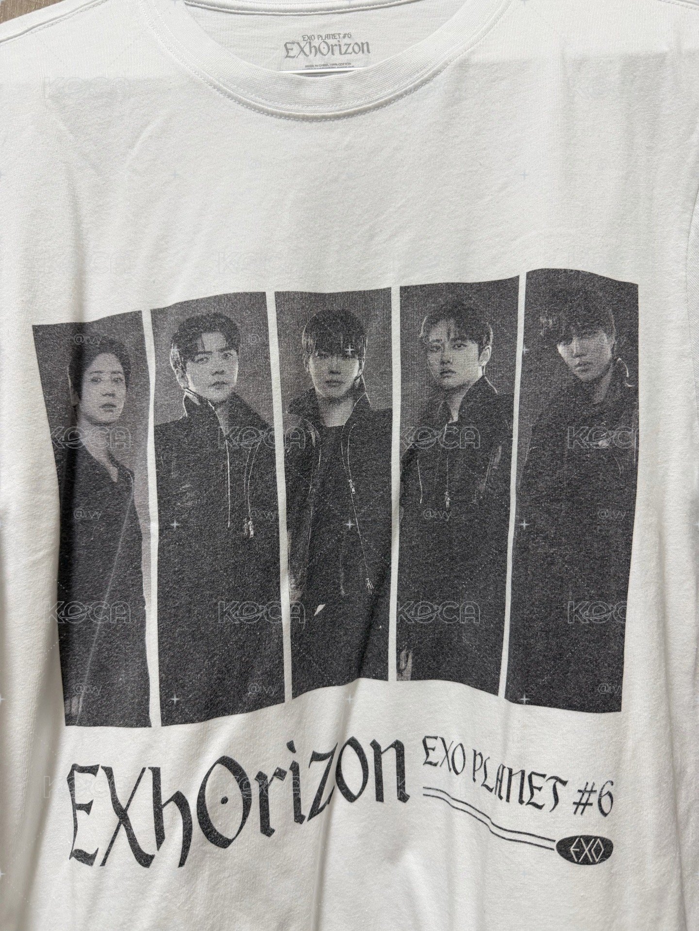 EXO六巡場週T 白色M號