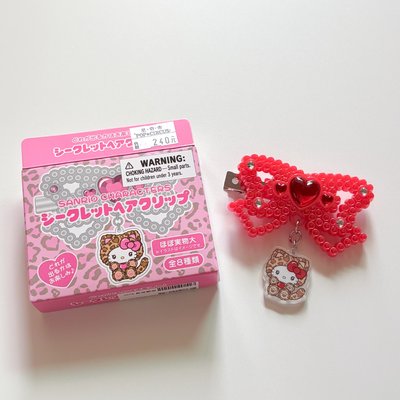 豹紋小貓系列 kitty 髮夾 