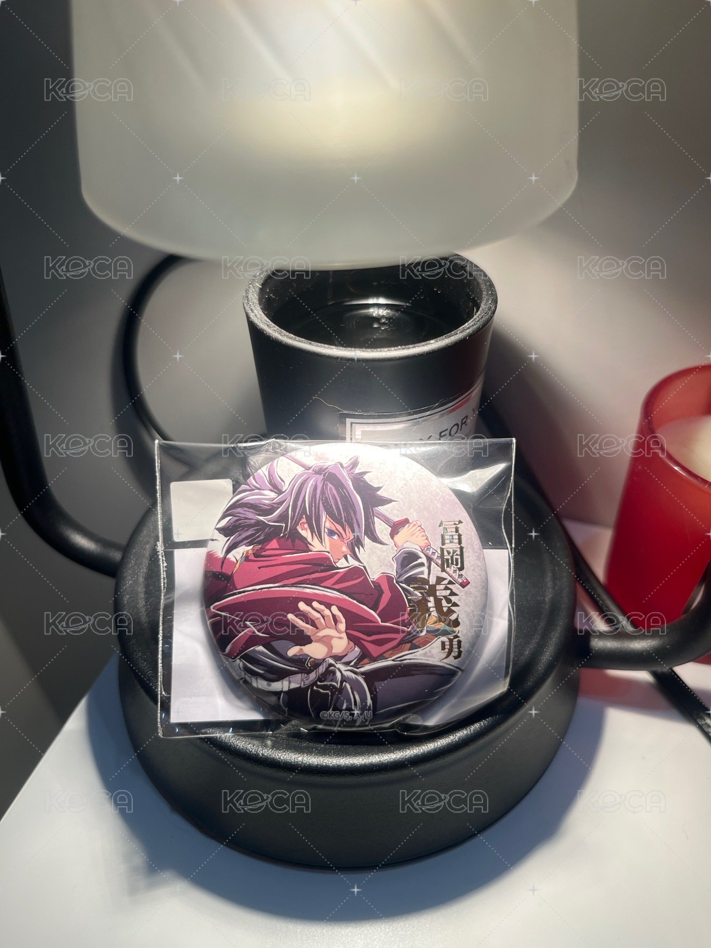 義勇燙金徽章半身