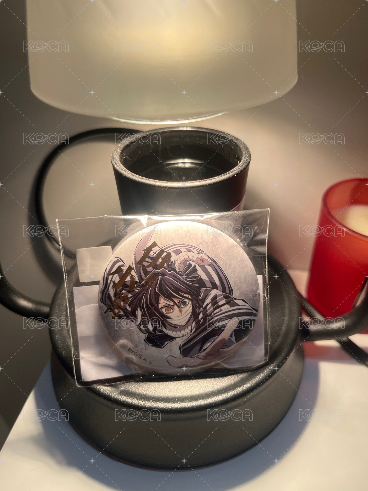 小芭內全身金簽徽章