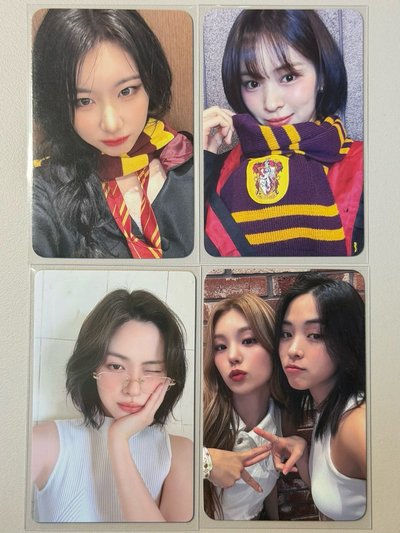 ITZY 禮志🐈‍⬛留真🍬有娜🐰小卡 