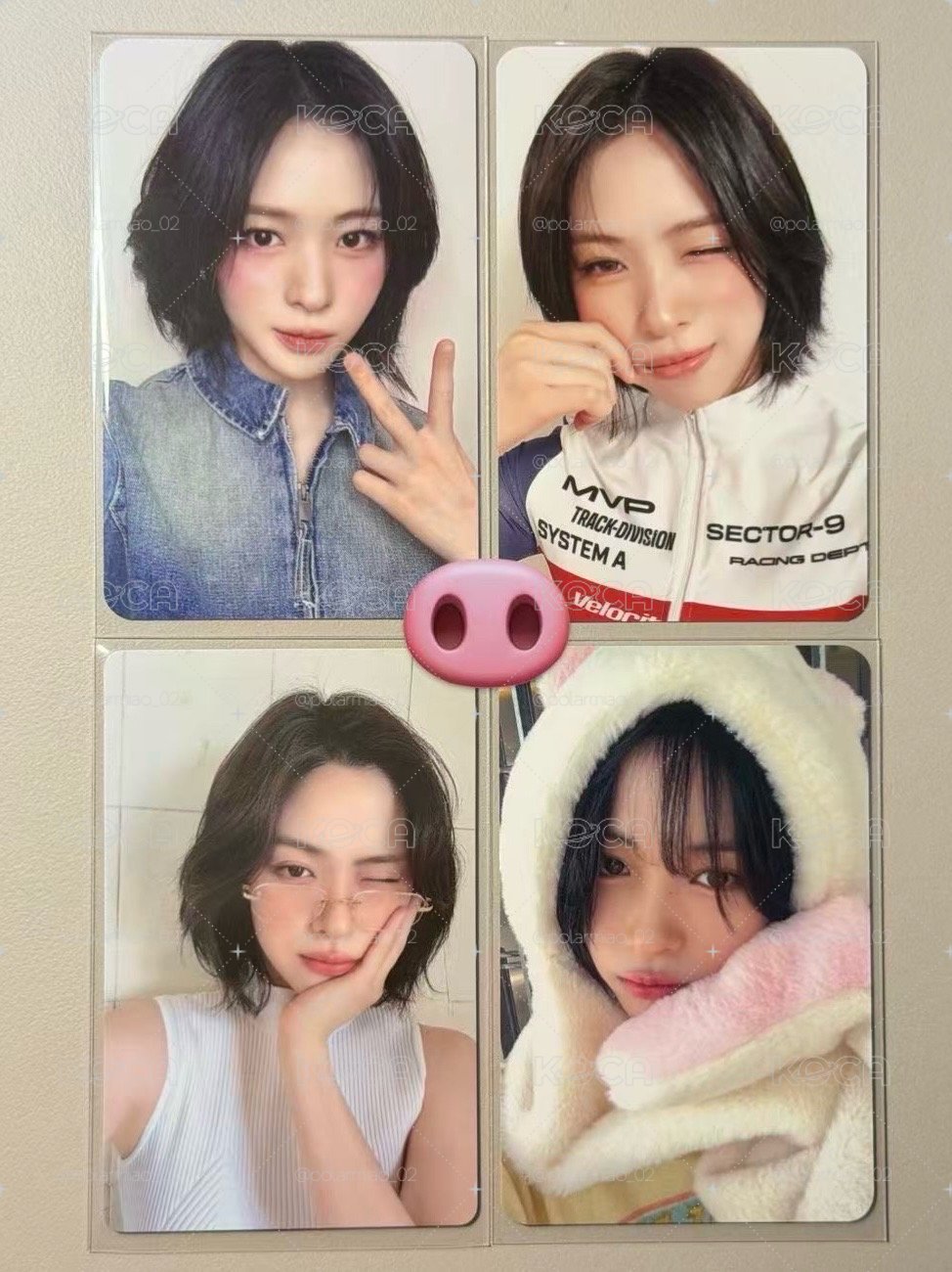 ITZY 禮志🐈‍⬛留真🍬有娜🐰小卡 