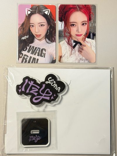 ITZY 禮志🐈‍⬛留真🍬有娜🐰小卡 