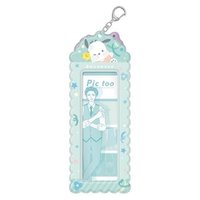 小禮堂 Sanrio 拍貼鑰匙圈 四格卡套 卡套 (組) 