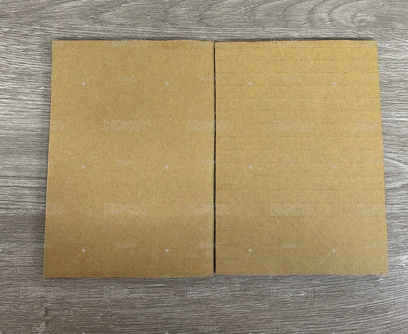 明信片硬紙板（左正右反）