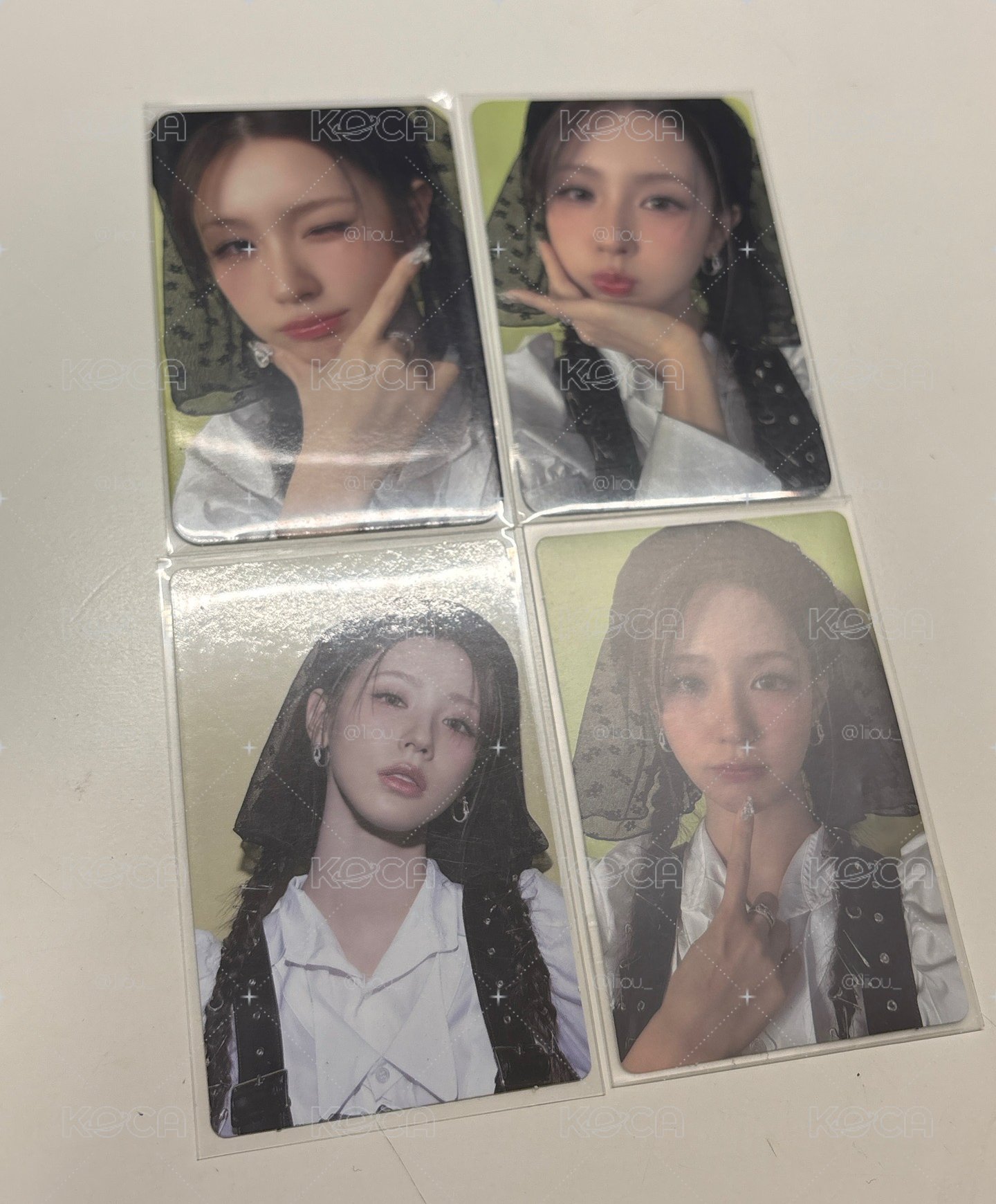 綠衣黑紗麵