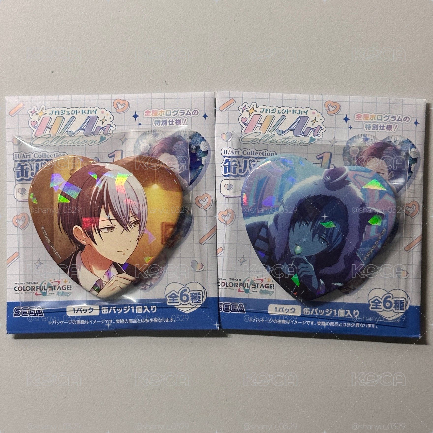 青柳冬彌 心型徽 H/Art Collection Vol.1