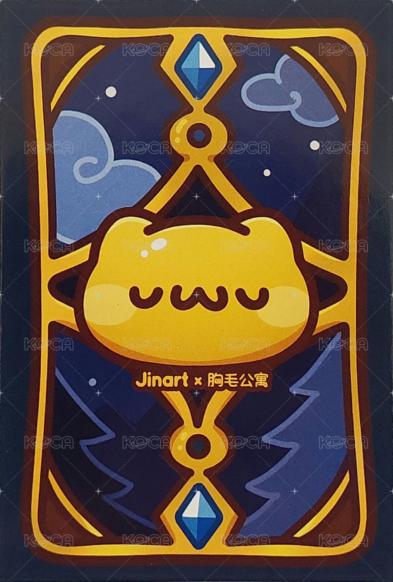 胸毛卡牌 魔法水晶燈 Random card 道具卡 Back