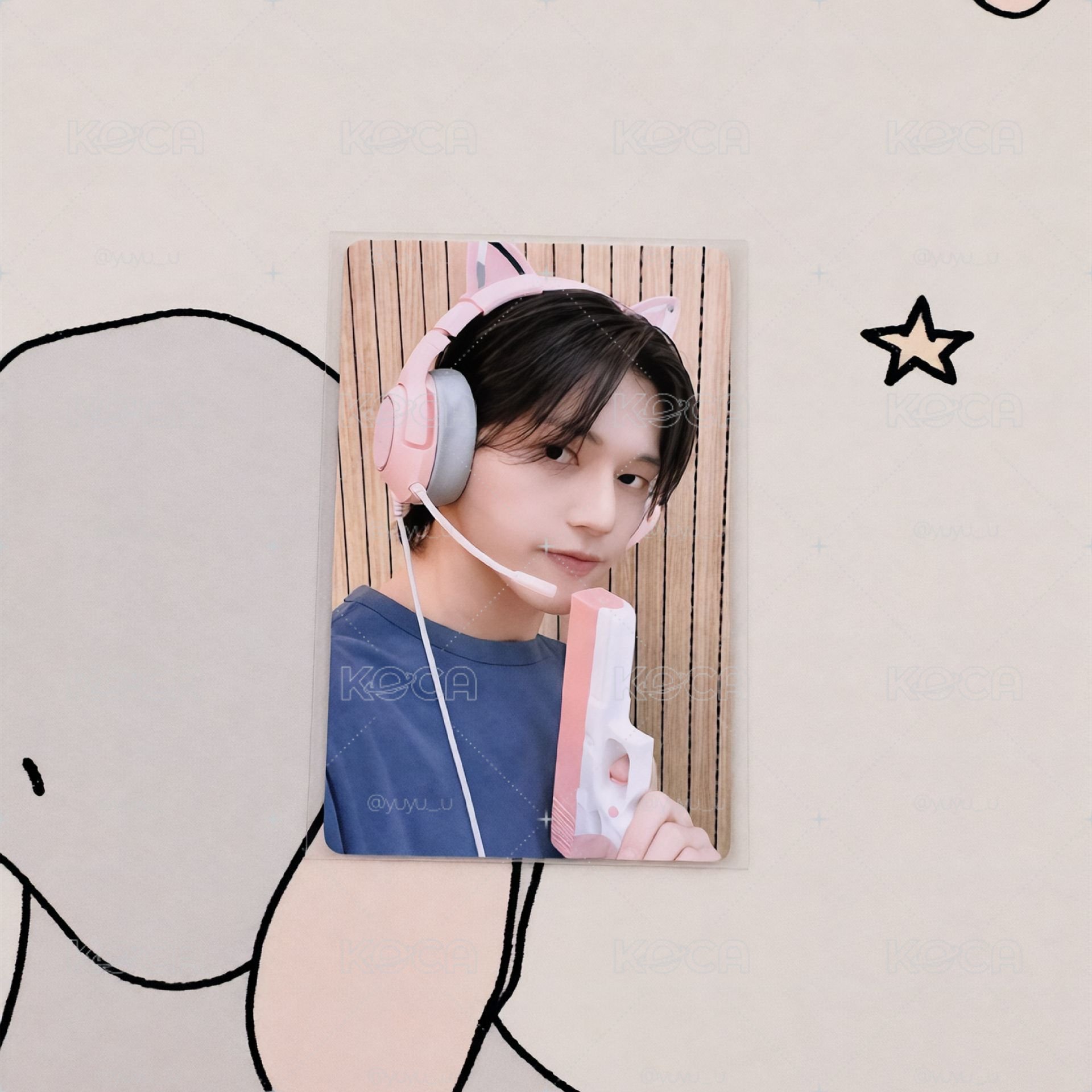 ATEEZ▪︎友榮 GH5 貓咪特工 ju 幸運卡 含專