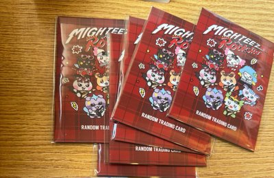 mighteez快閃店 未拆卡包