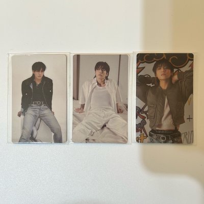 BTS 防彈少年團 田柾國JK jungkook Golden WVS 特典 場限卡 pick up 內褲國