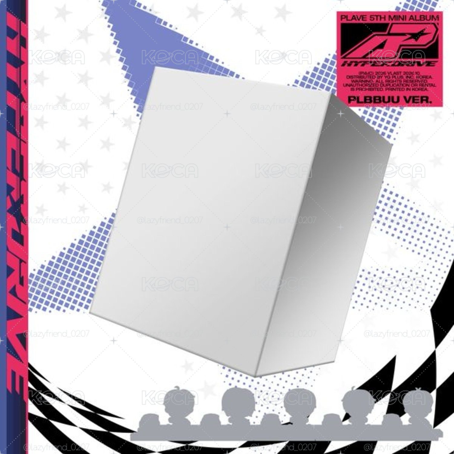 預購PLAVE - 5th Mini Album [HYPERDRIVE] (PLBBUU Ver.）