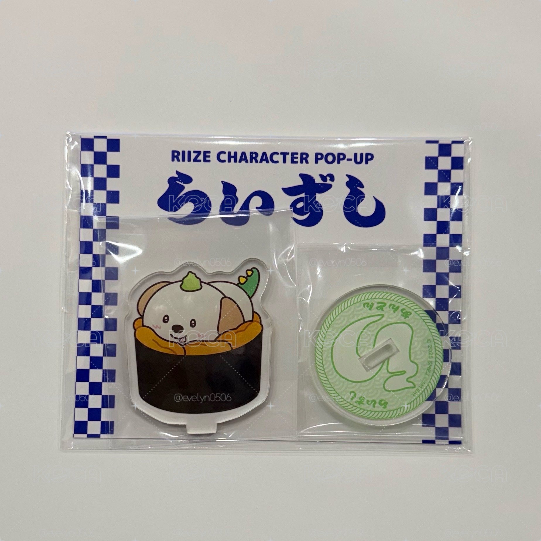 日本壽司快閃 壓克力立牌 狗龍