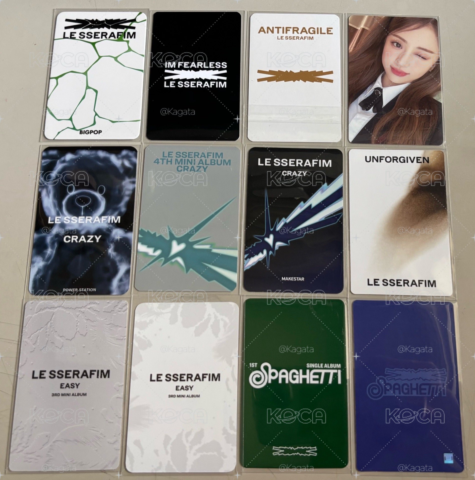Le sseraflim 小卡、專輯便宜出（🉑單拆）