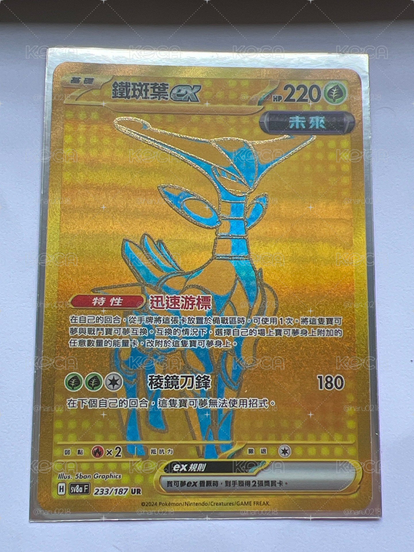 鐵斑葉ex