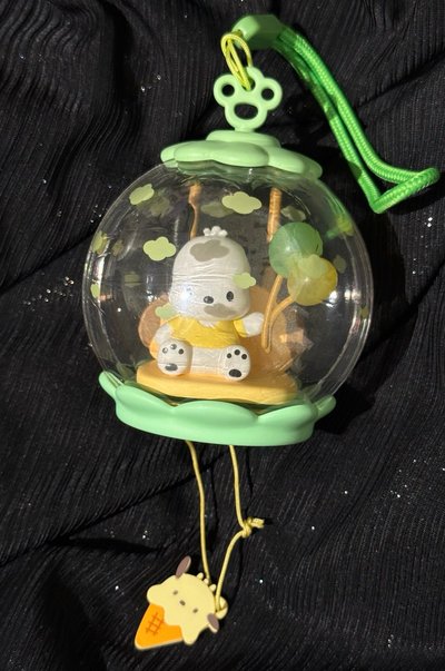 三麗鷗家族 甜夢泡泡屋系列場景手辦 吊飾 帕恰狗