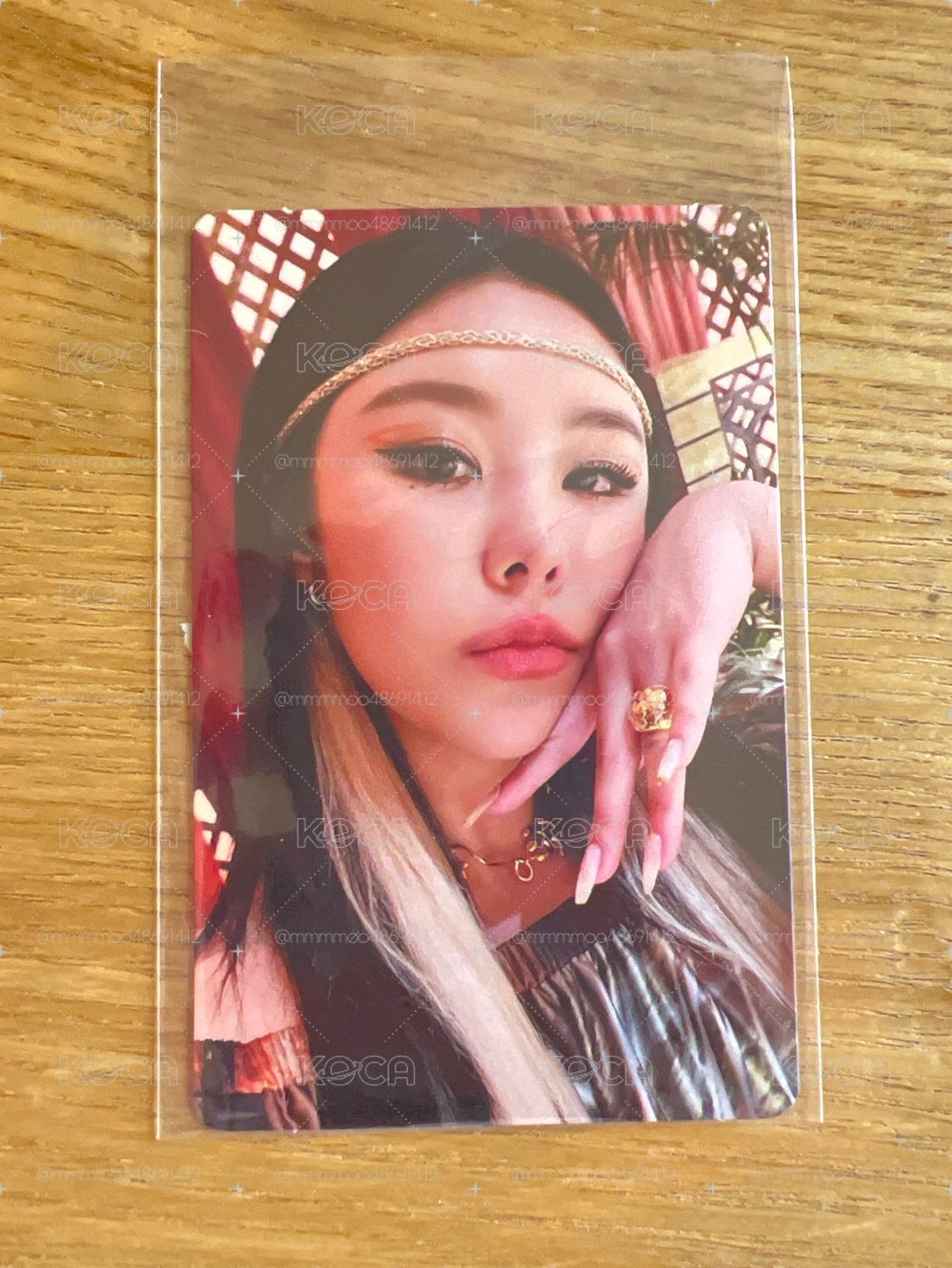 MAMAMOO Travel 綠專 輝專卡