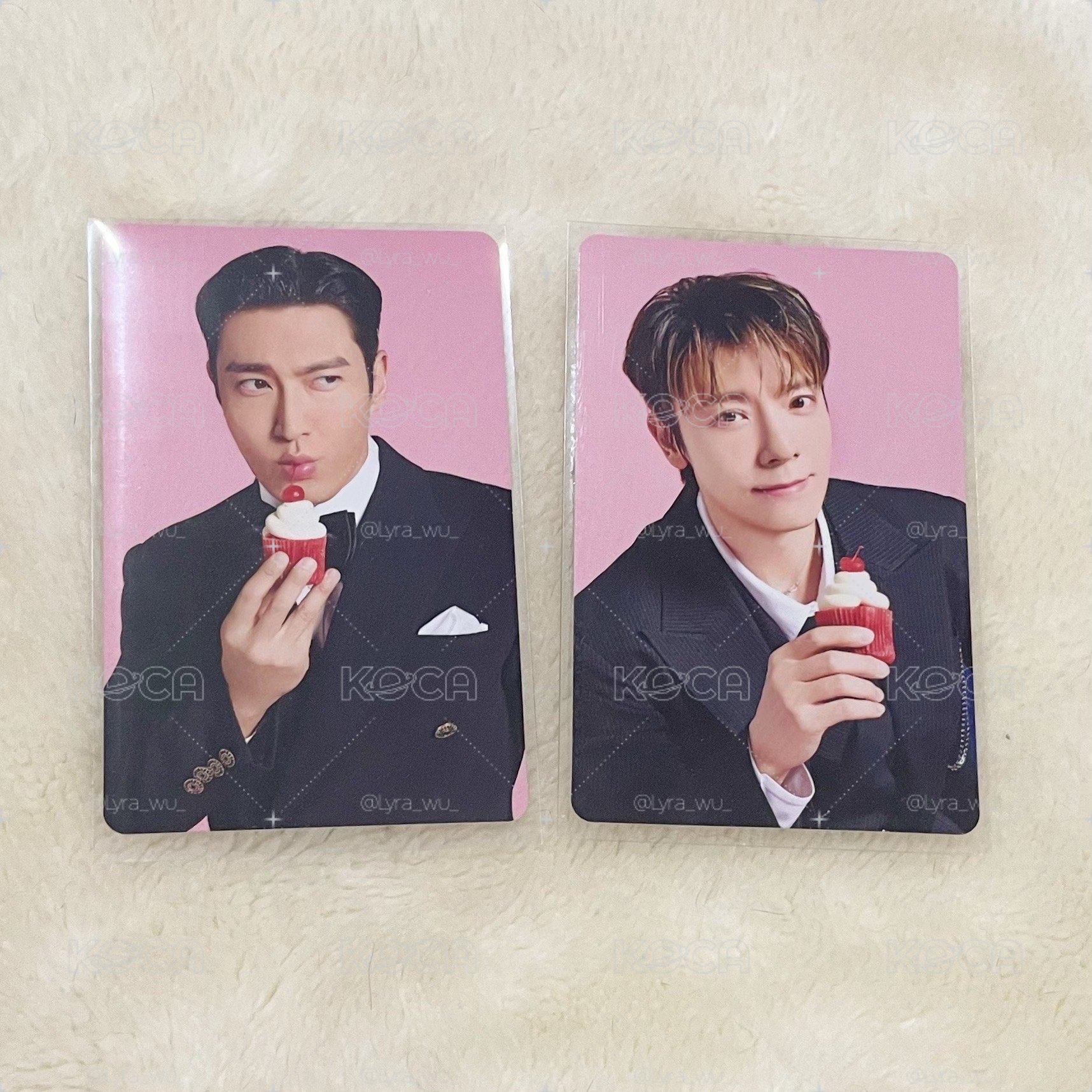 Super Junior SS10 日場週 甜點盤卡 源+海