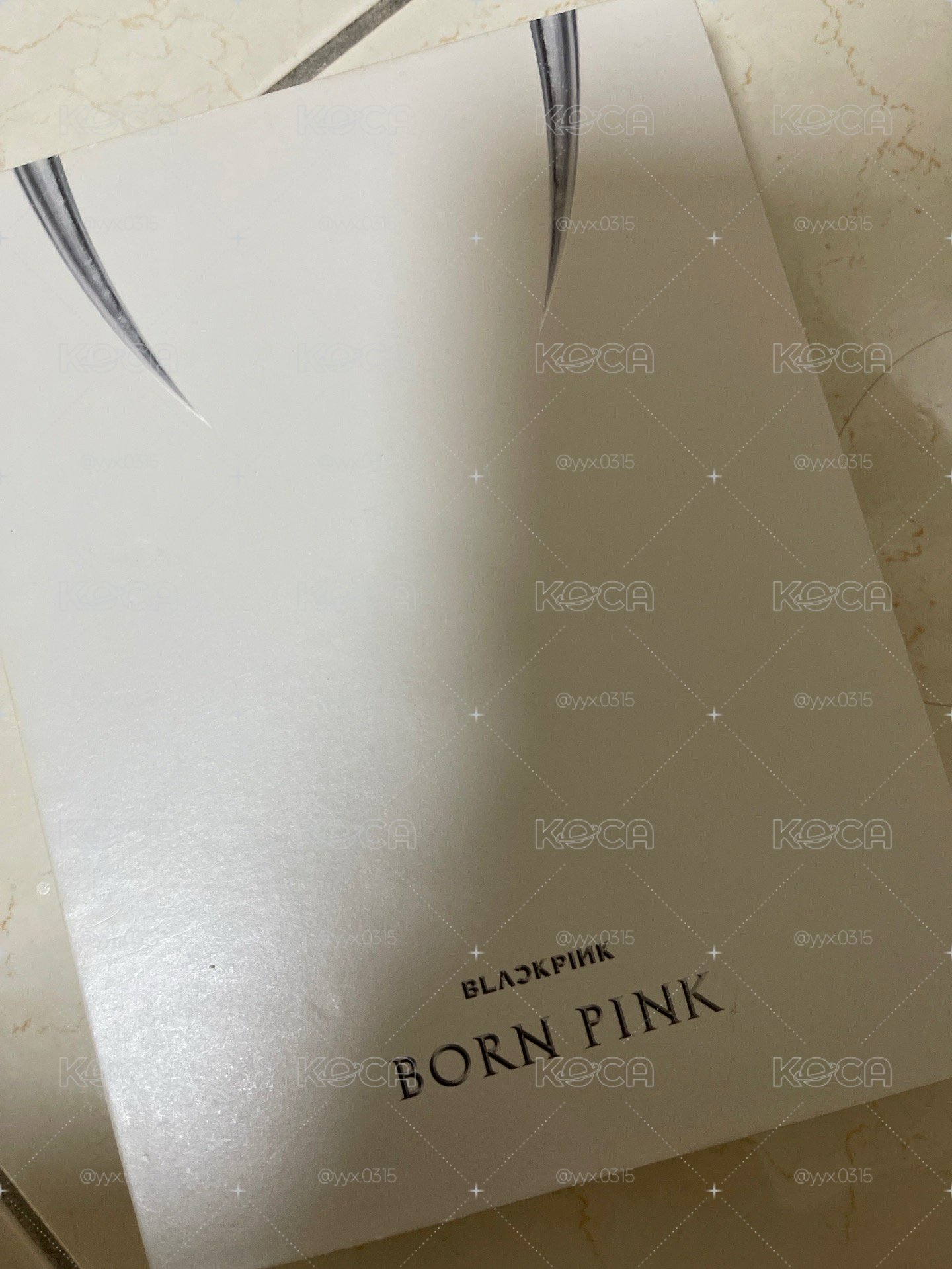 born pink 空專 內容物僅圖上