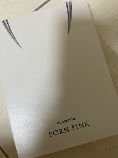 born pink 空專 內容物僅圖上