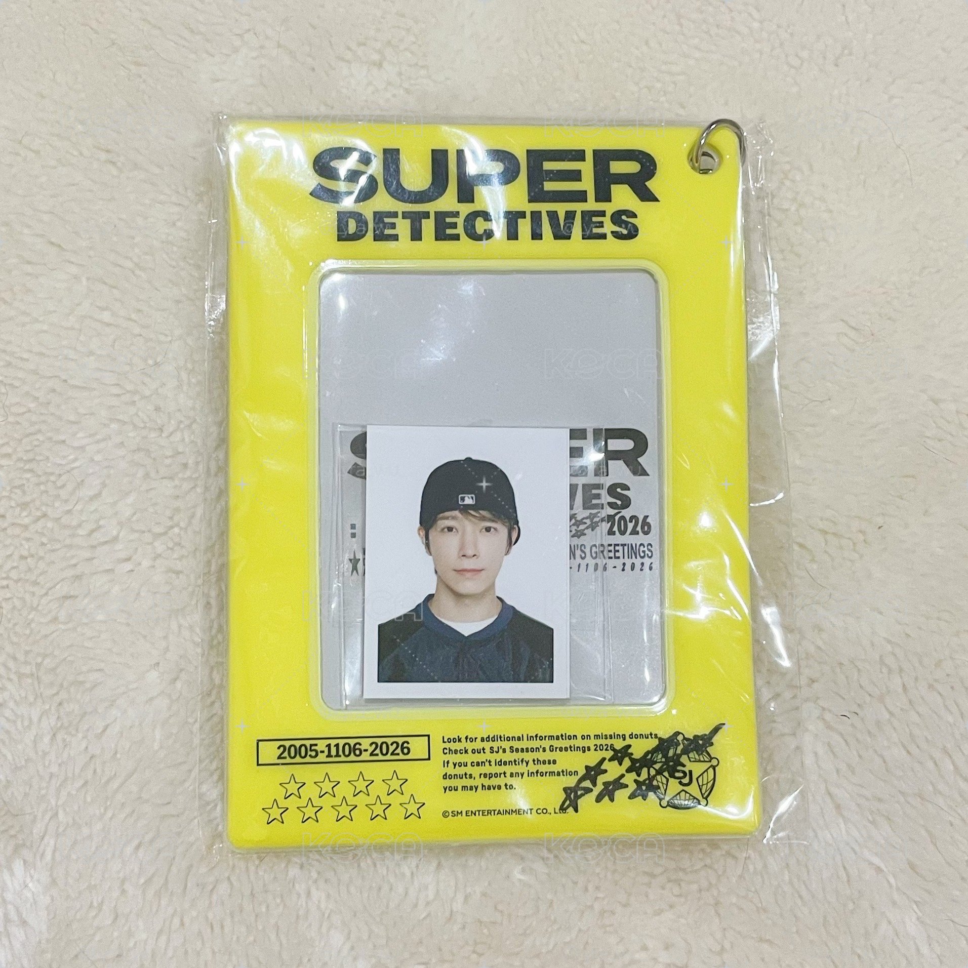 2026年曆後續 李東海 證件照 鑰匙圈吊飾 Super Junior