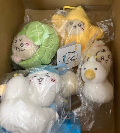 吉伊卡哇 吊飾娃 高麗菜 兔兔 星星兔 馬桶兔 馬桶小八