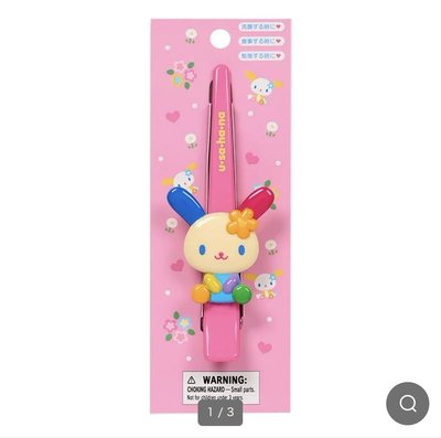 彼安諾 花小兔 長髮夾