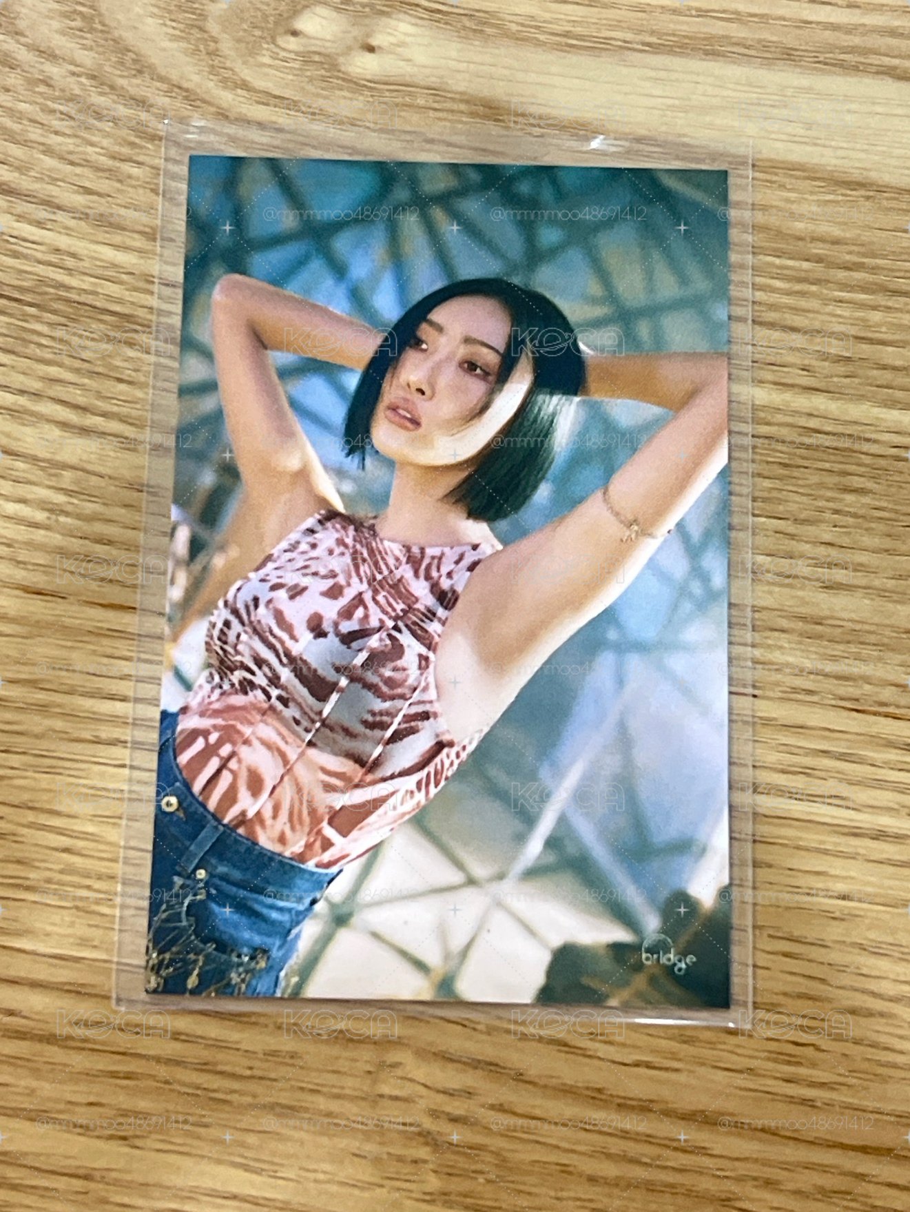 HWASA guilty pleasure RBW咖啡廳卡