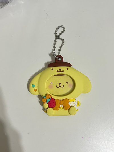 布丁狗 換臉吊飾別針