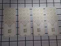 明信片附錄① *蝴蝶圖案旁有明顯瑕