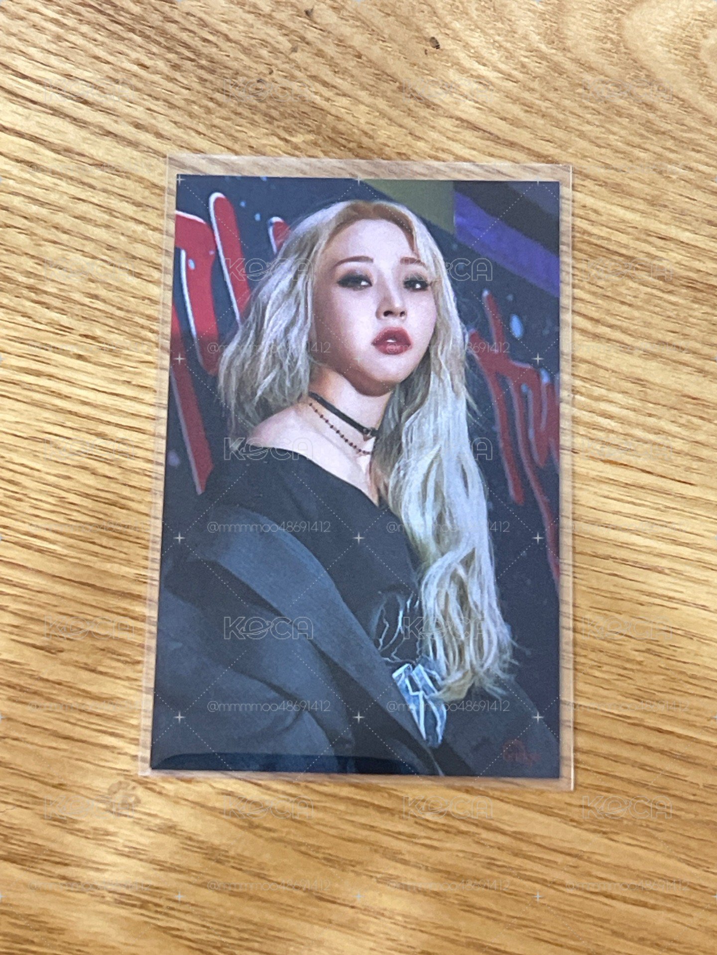 MOONBYUL 玟星 CITT RBW咖啡廳卡