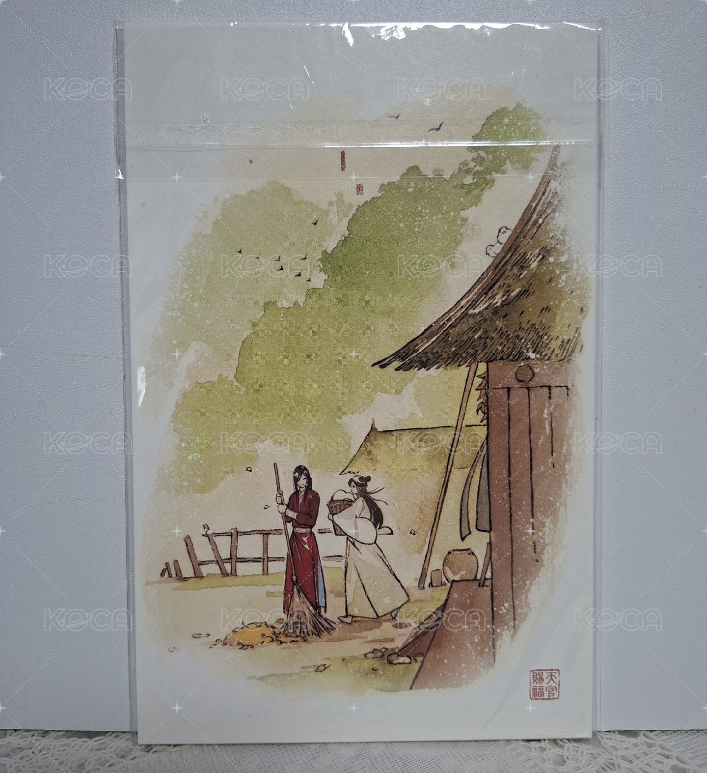 Q版明信片附錄 原本共8張 此處7張1張自留