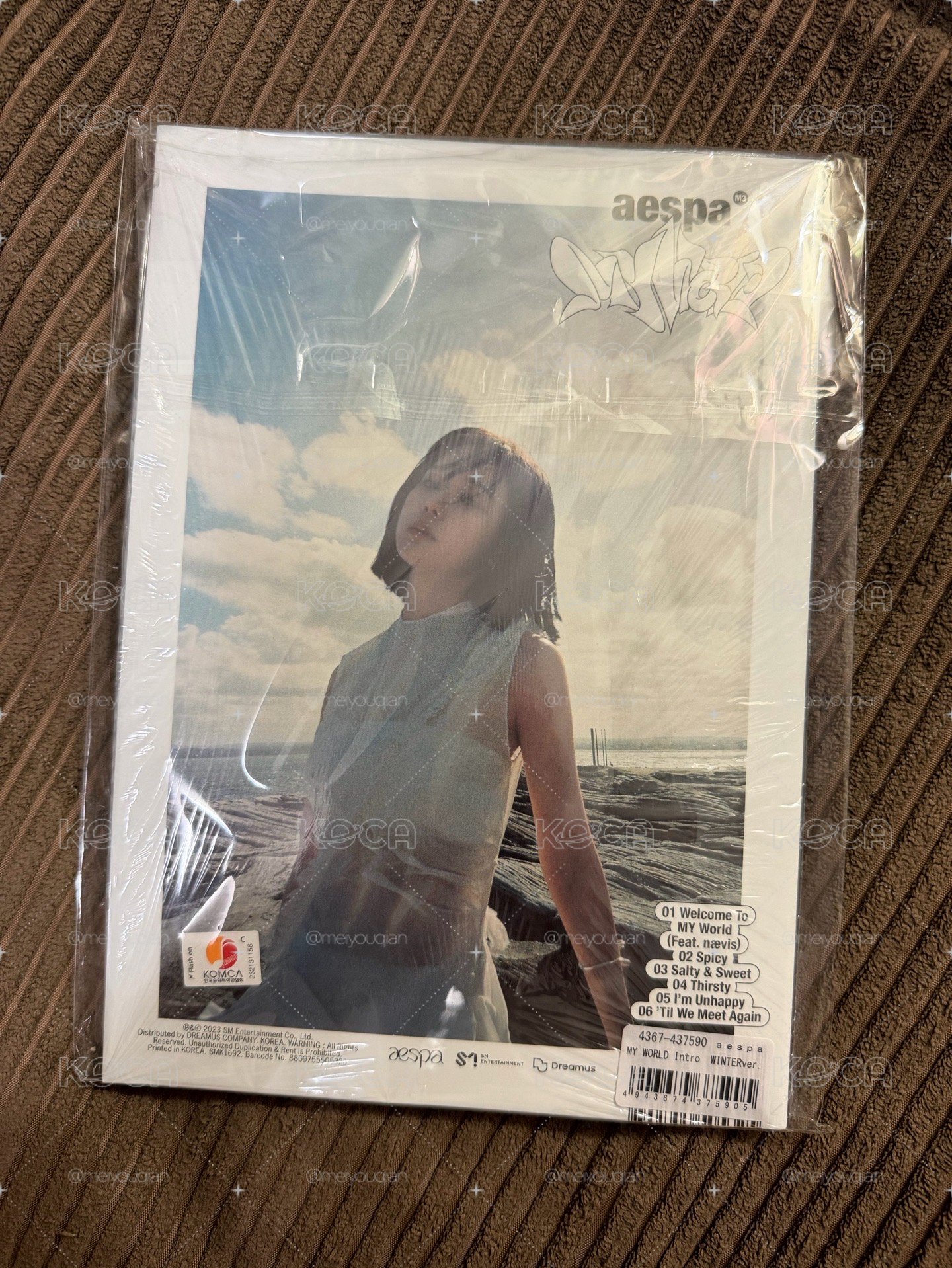 aespa 未拆專 MY WORLD Winter