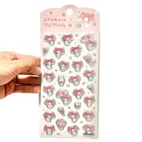 貼紙 ぷくっとシール マイメロディ いちごワールド
