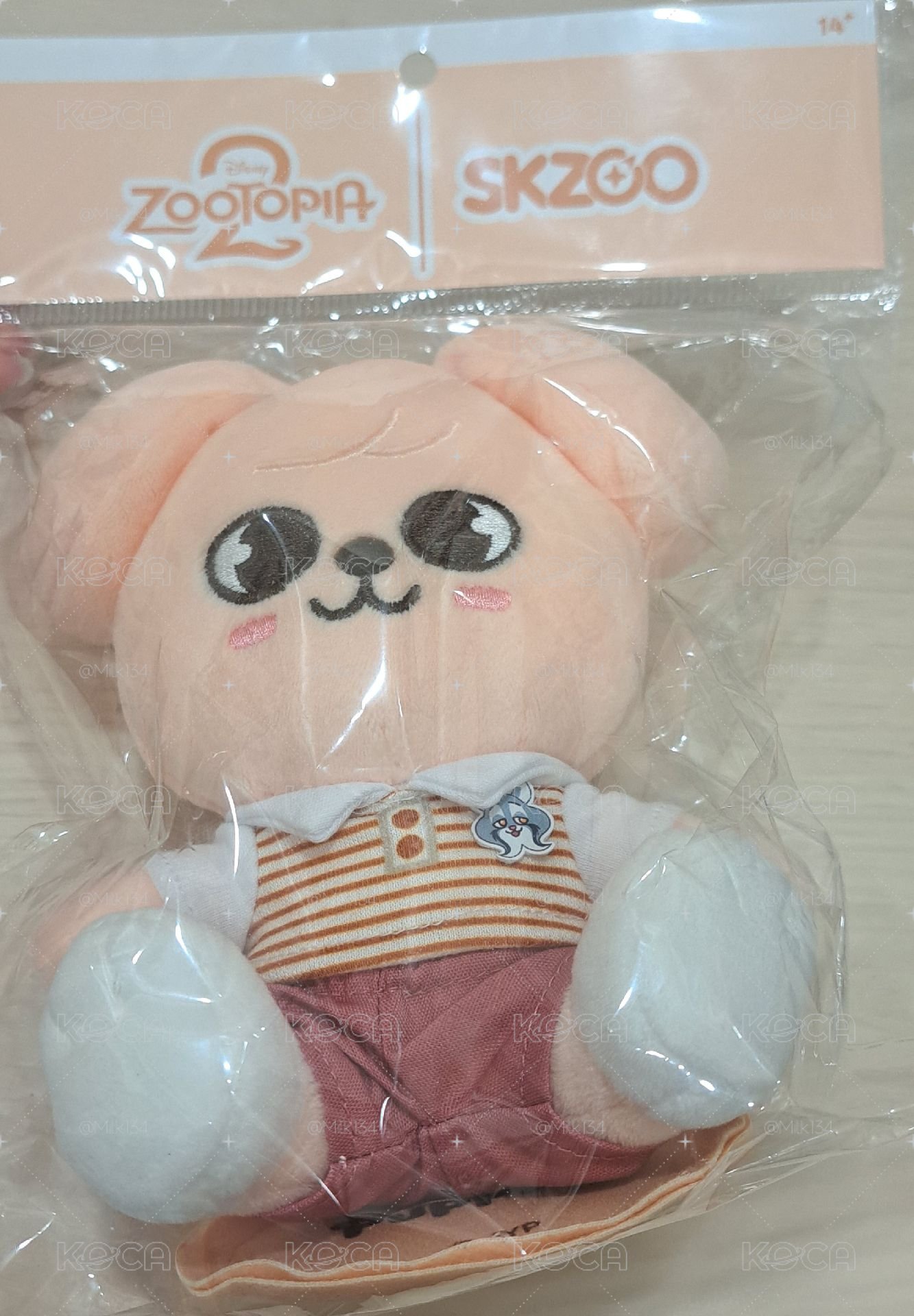 動物方城市 坐娃 昇玟 (全新未拆)
