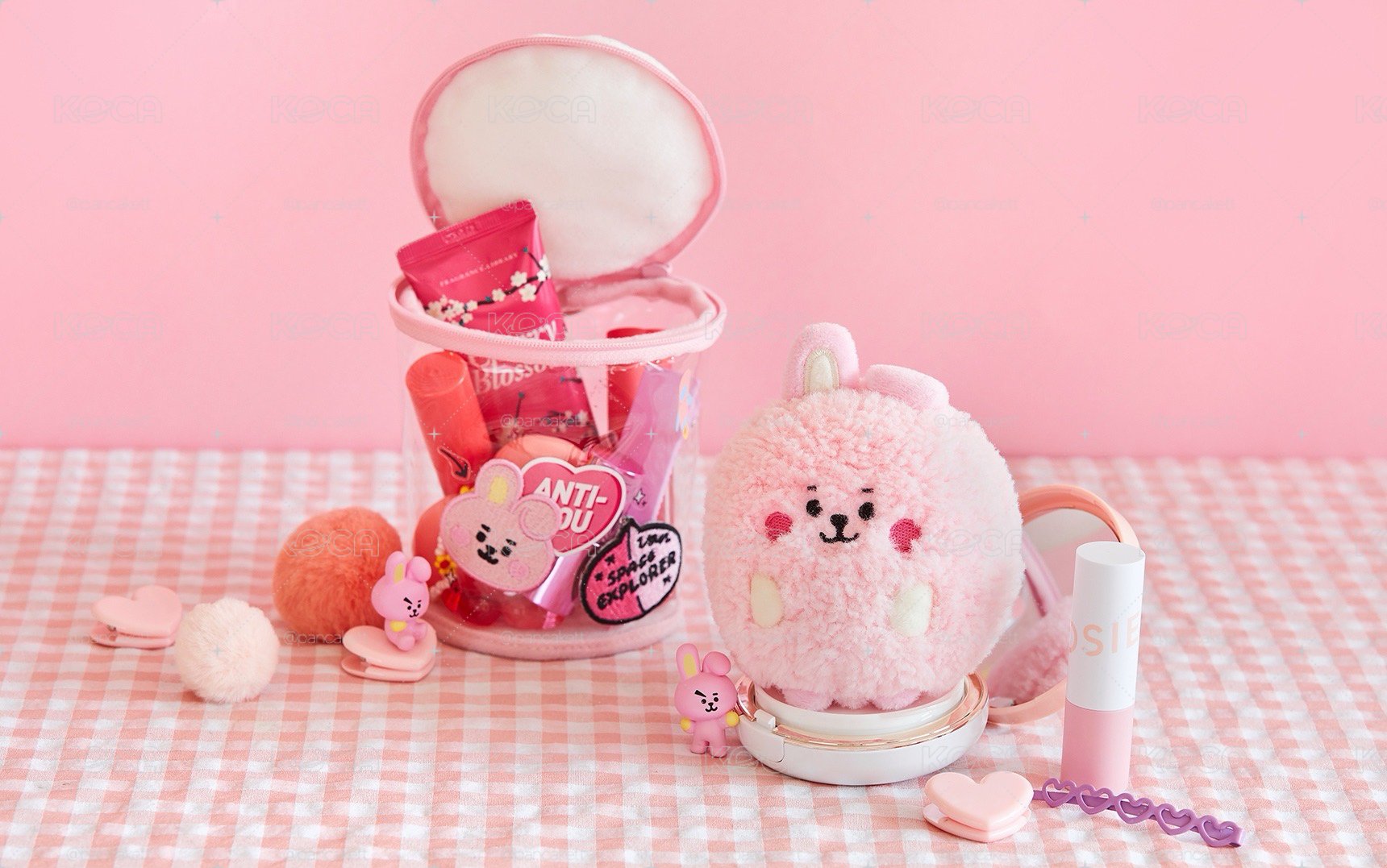 BT21珍奶吊飾