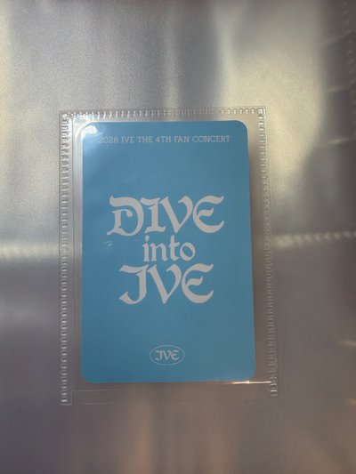 Dive into ive 隨機小卡-瑞
