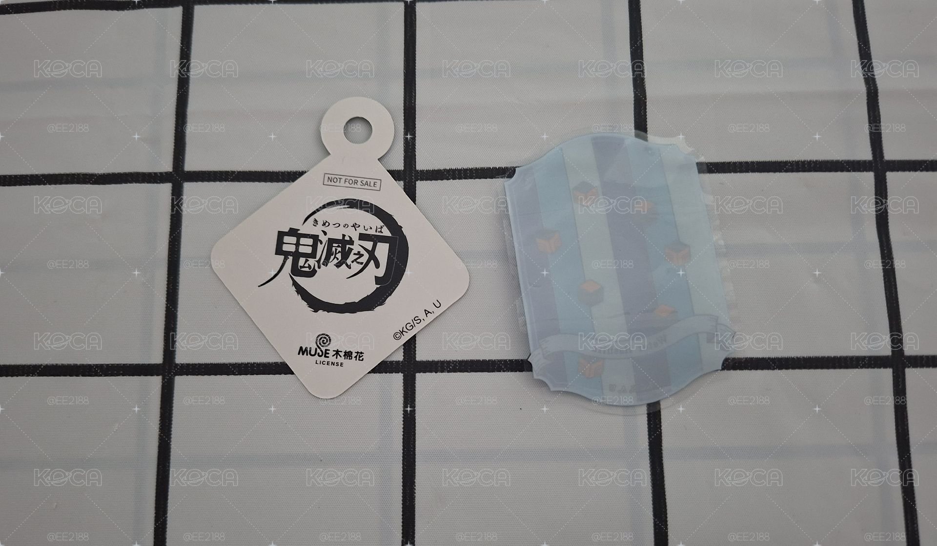 【鬼滅之刃】粉粉咖啡廳 義勇 飲品小卡&水貼 *詳見說明