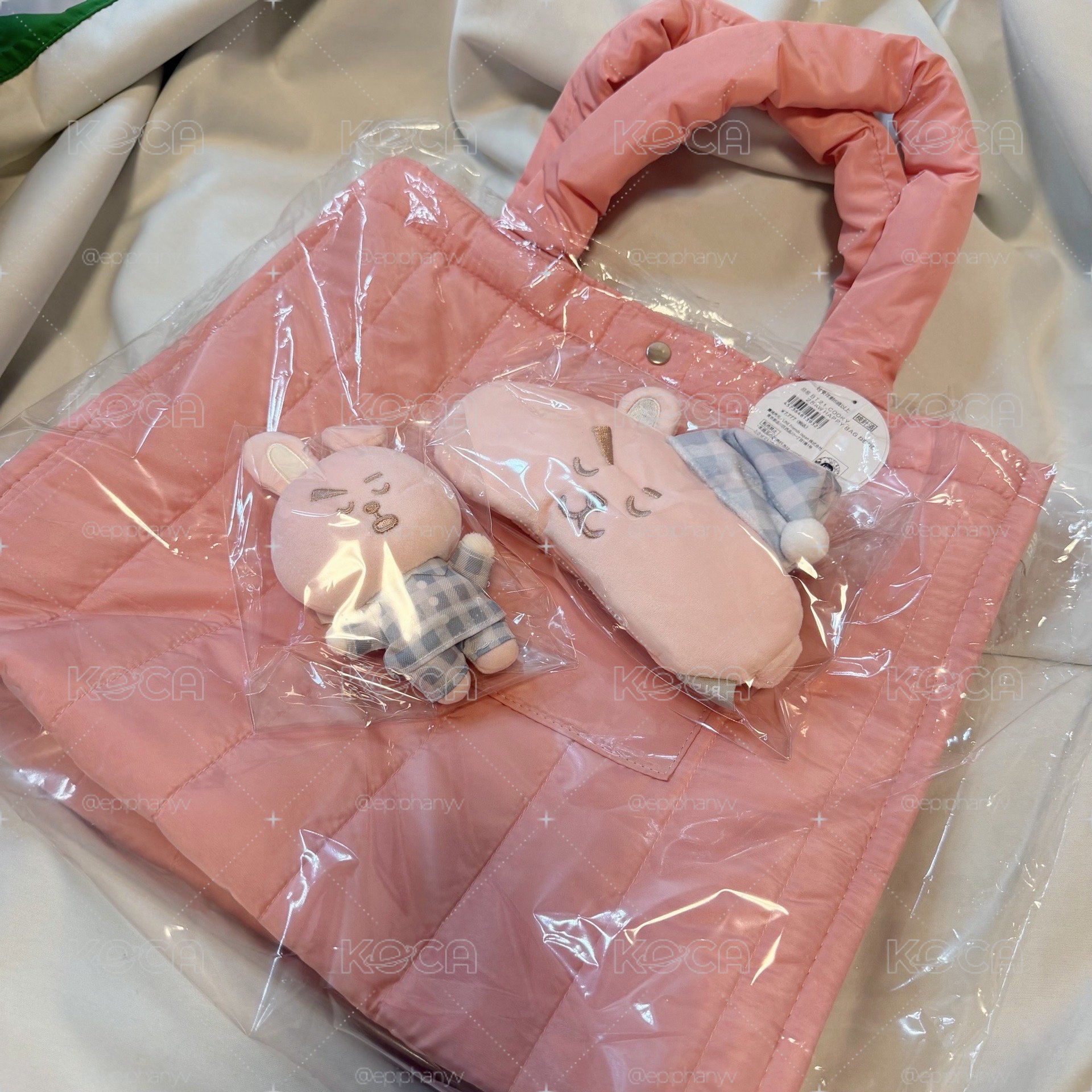 COOKY / 日限 Sweet Dream 動物系列 玩偶 吊飾 手帕 蓬鬆托特包