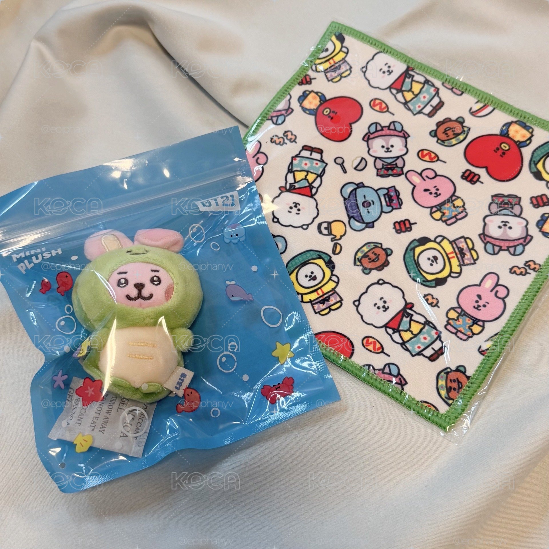 COOKY / 日限 Sweet Dream 動物系列 玩偶 吊飾 手帕 蓬鬆托特包