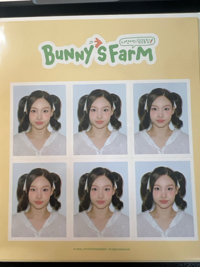 娜璉 生日趴周邊- 證件照組