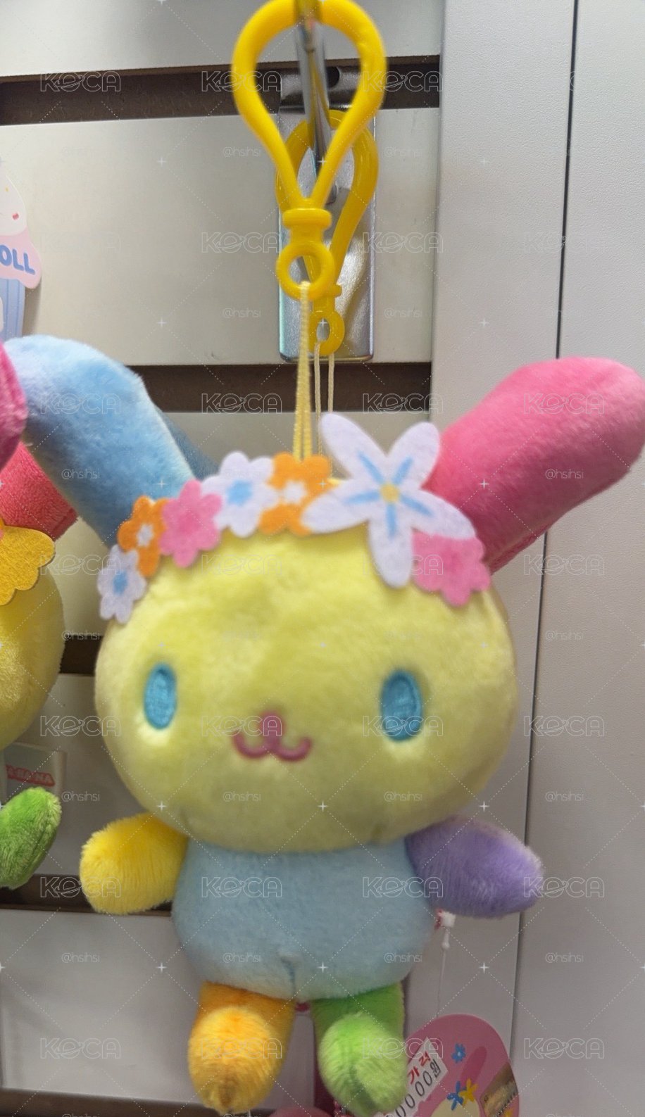 花小兔13公分吊飾
