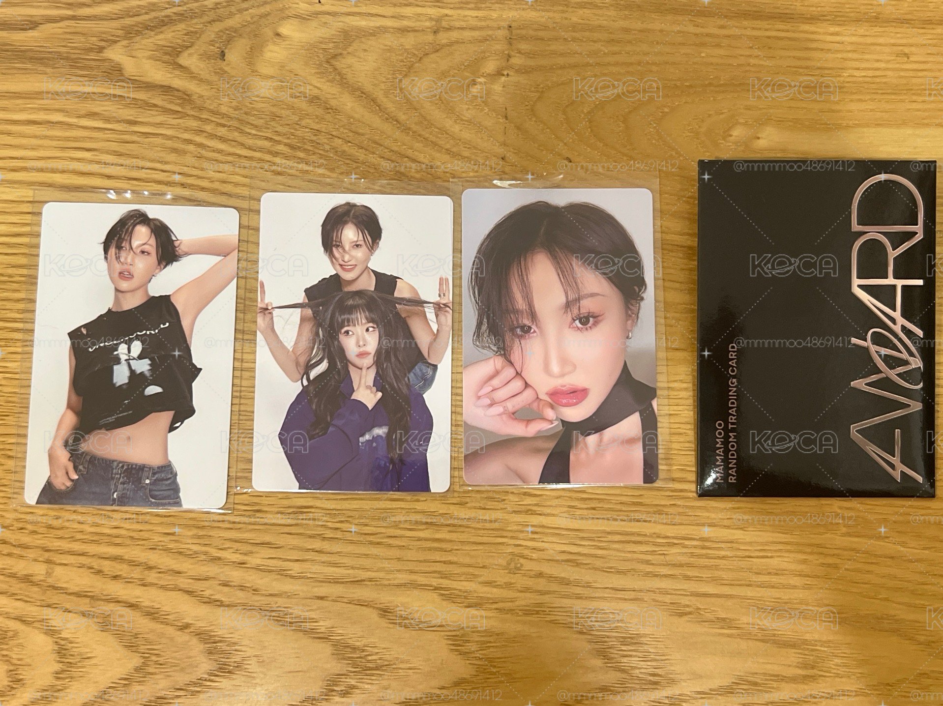 MAMAMOO world tour[4ward]韓場 隨機小卡 不拆售