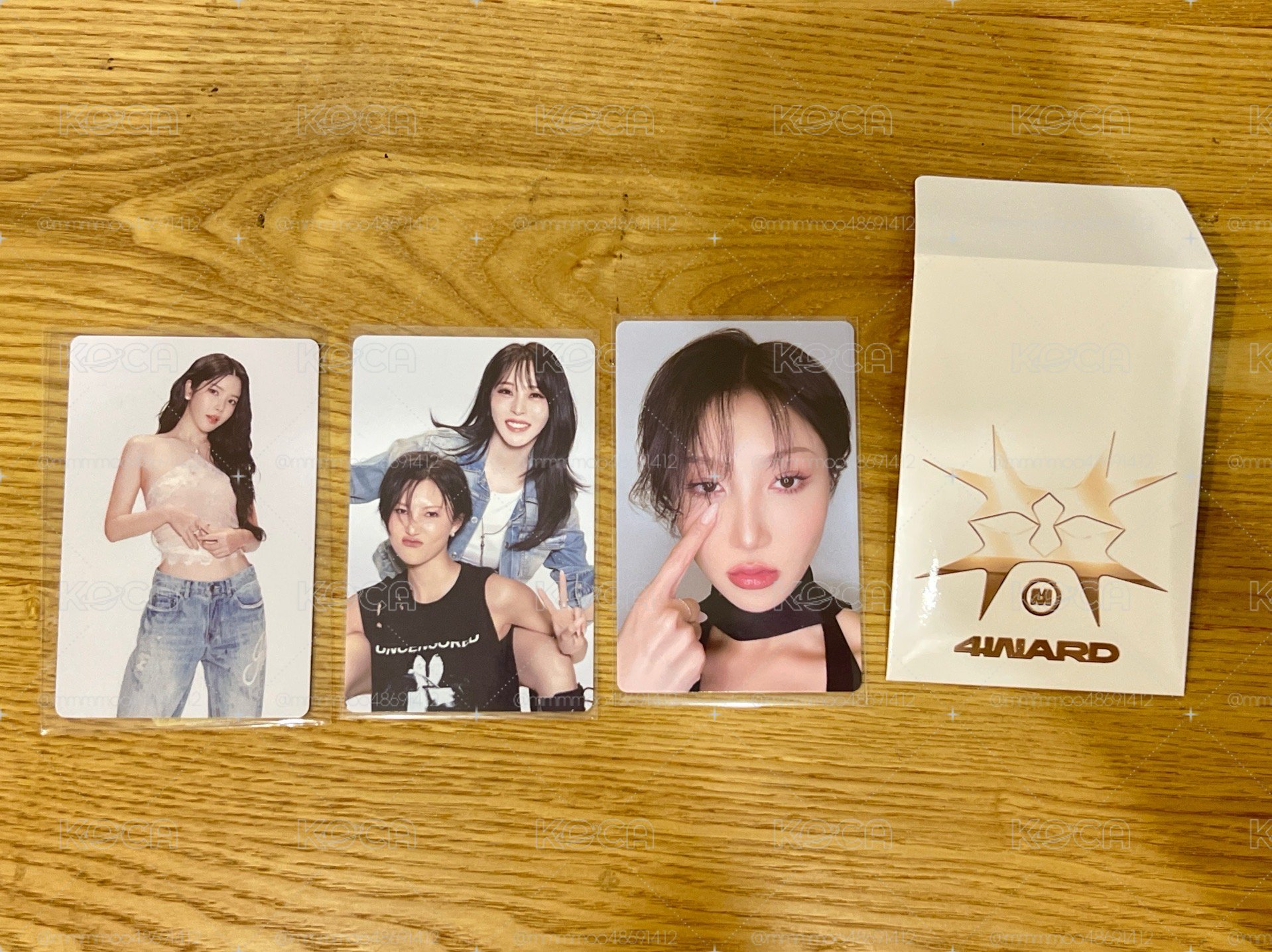 MAMAMOO world tour[4ward] 高雄場pop-up 隨機小卡組 不拆售