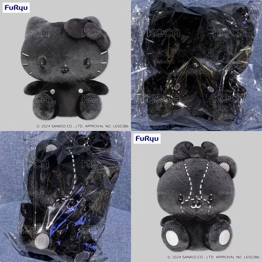 FuRyu Black Friday Hello Kitty Tiny Chum 2024 黑五特別版玩偶