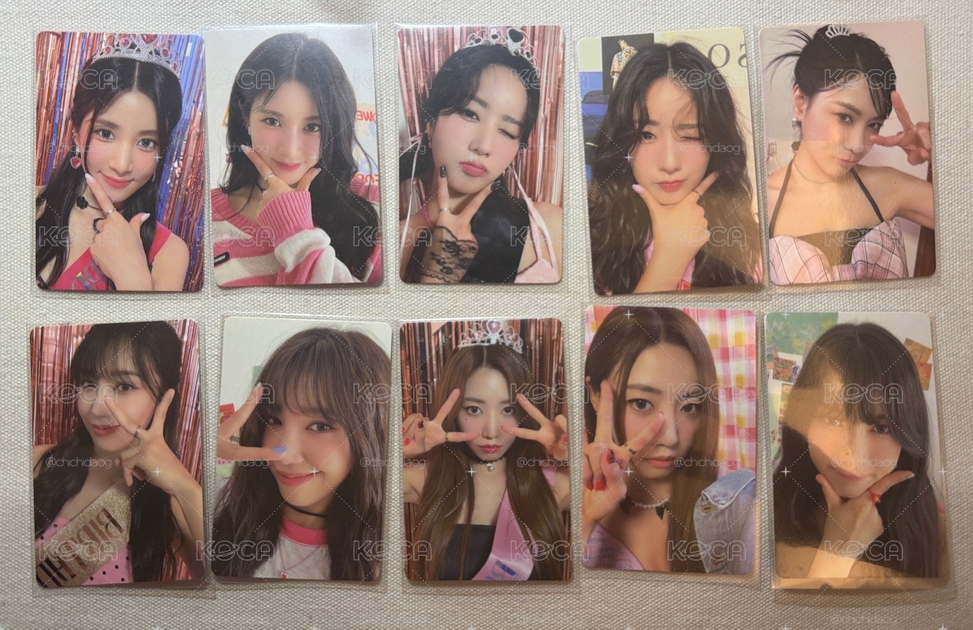 Apink 年曆周邊小卡