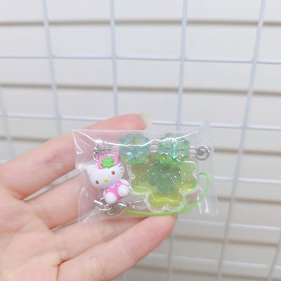 日本三麗鷗🍀Y2K幸運草鑰匙圈盲盒